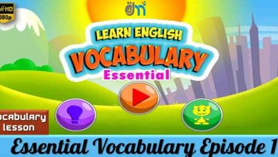 Video, Basic English Vocabulary, تعلم اللغة الانجليزية. وتحدث الانجليزية بطلاقة.. ,الانجليزية اون لاين