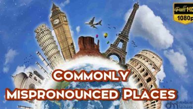 commonly mispronounced places