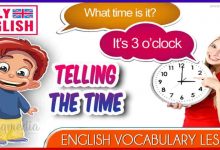 دروس في اللغة الإنجليزية: الوقت: كم الساعة؟ باللغة الانجليزية بالصوت والصورة