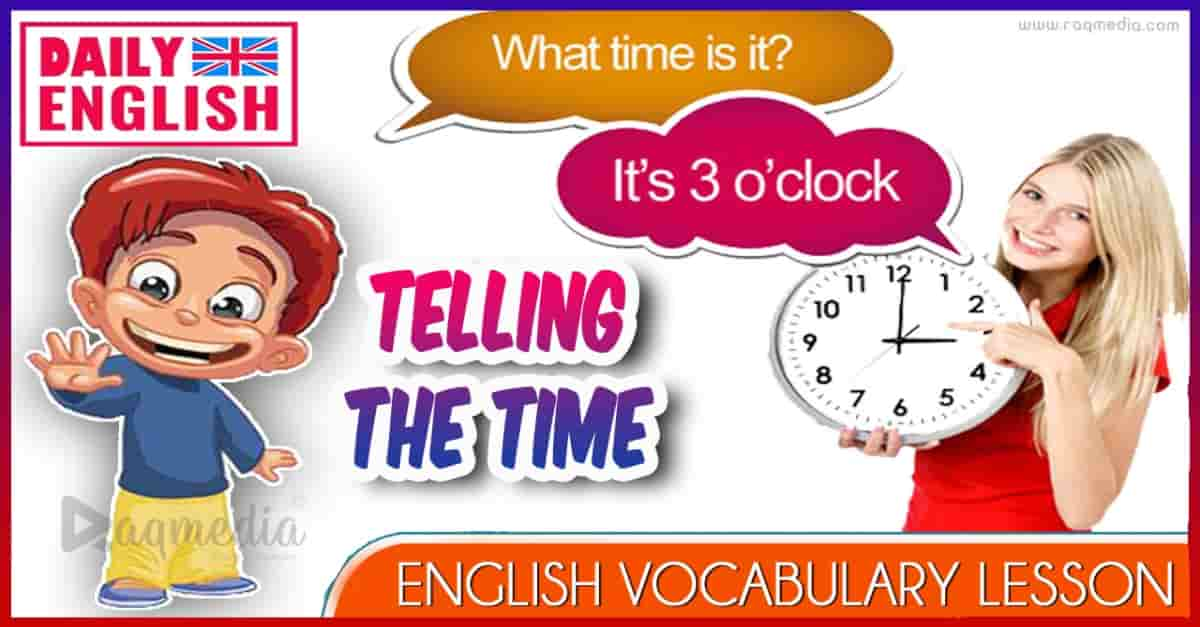 Telling the Time in English Vocabulary