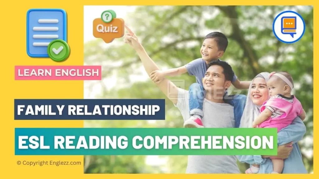 Free Interactive ESL Reading Comprehension about Family Relationship 1 free-interactive-esl-reading-comprehension-about-family-relationship
