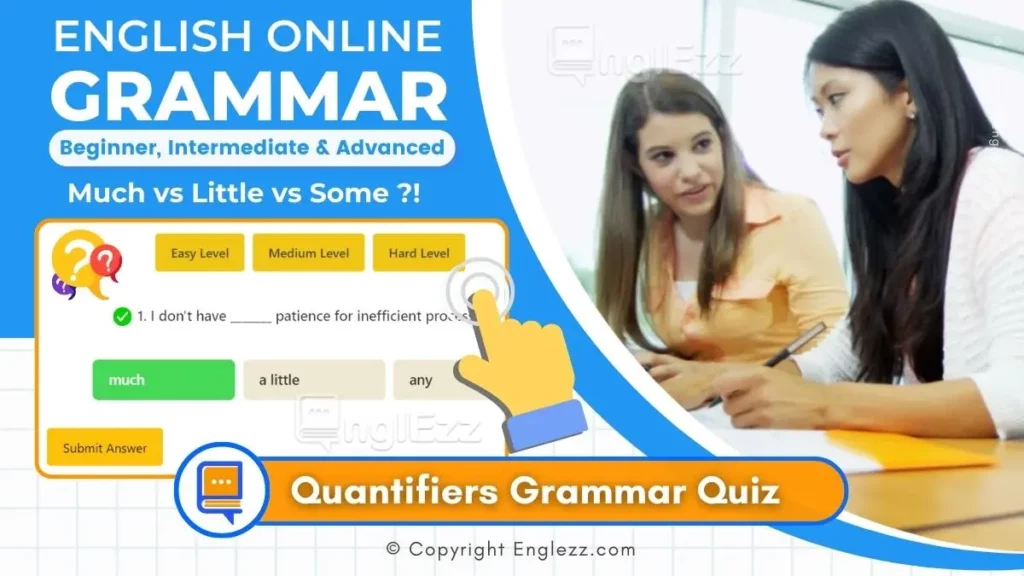 Some any much many a lot of a few a little Exercises with Answers: Quantifiers Grammar Quiz 1 some-any-much-many-a-lot-of-a-few-a-little-exercises-with-answers-quantifiers-grammar-quiz
