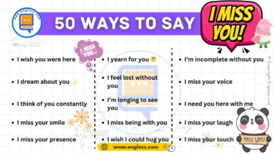 50 Unique Ways to Say I Miss You in English 6 50-ways-to-say-i-miss-you-in-english-with-examples