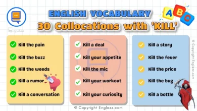 Enhance Your Vocabulary with 30 Collocations with Kill 6 collocations-with-kill-english-vocabulary
