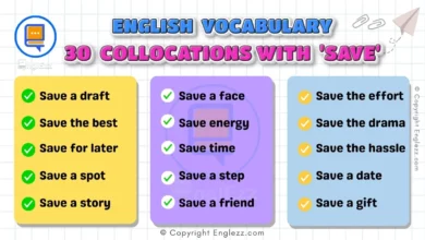 30 Most Common Collocations with Save: Boost Your Vocabulary 7 collocations-with-save-english-vocabulary