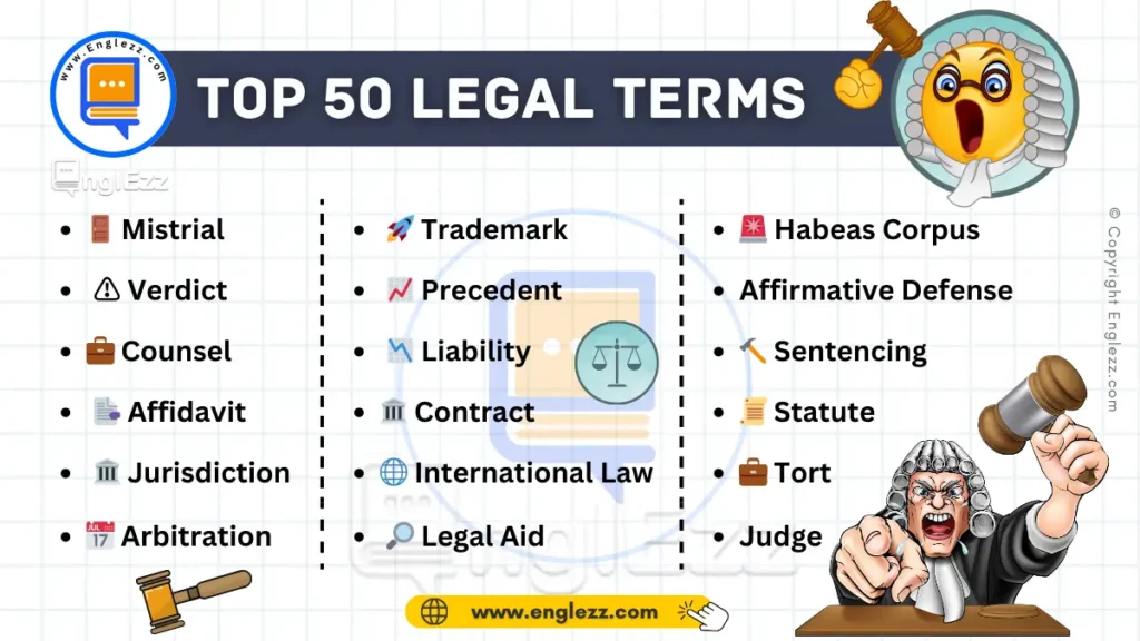 50 Common Legal English Terms With Meanings and Examples 1 50-common-legal-english-terms-with-meanings-and-examples