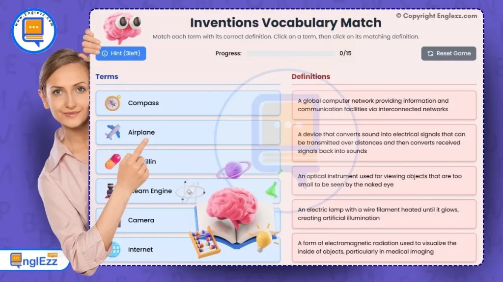 Inventions Vocabulary Quiz: Fun Word Matching Cards Online Game 1 inventions-vocabulary-quiz-word-matching-cards-online-game