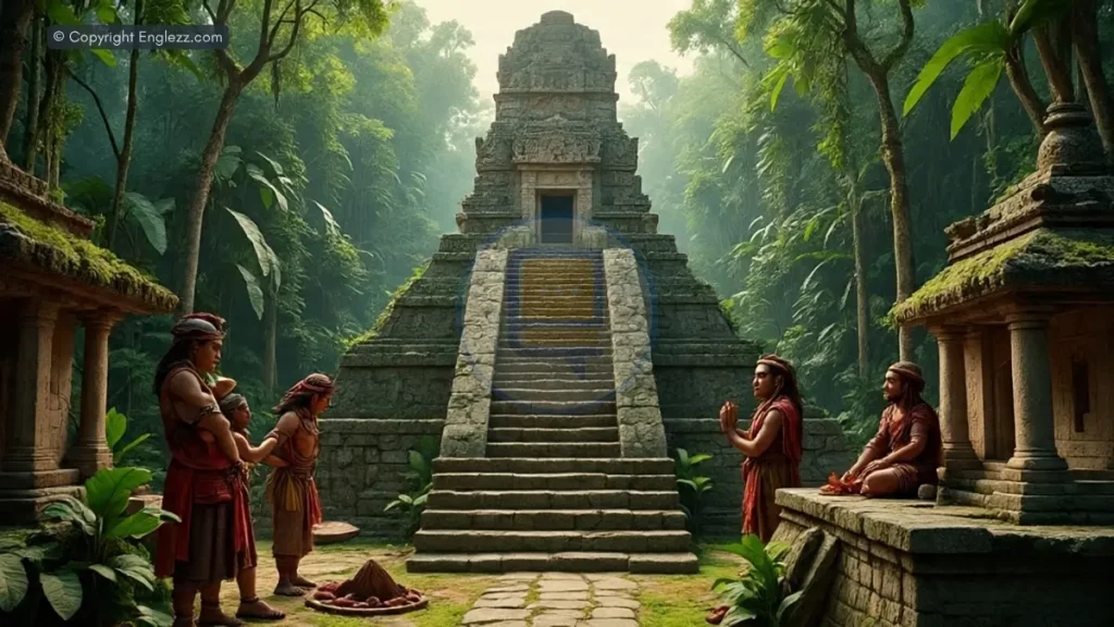 Interactive Maya Civilization Timeline: From Ancient Cities to Modern Rediscovery 1 temple-maya-civilization-map
